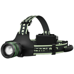 Powerful 60W Spotlight Headlight Sensing Head Lamp Type-C Lnput USB BUSH BOSS