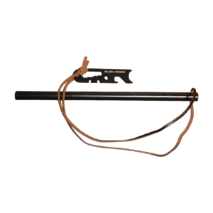 Fire starter longest ferro rod in world 25cm ferrocerium steel striker leather lanyard