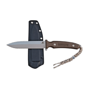 Combat Mk.I Full Tang Knife, Survival, Hunting Military, Pig Sticker, Razor Edge, D2 Steel