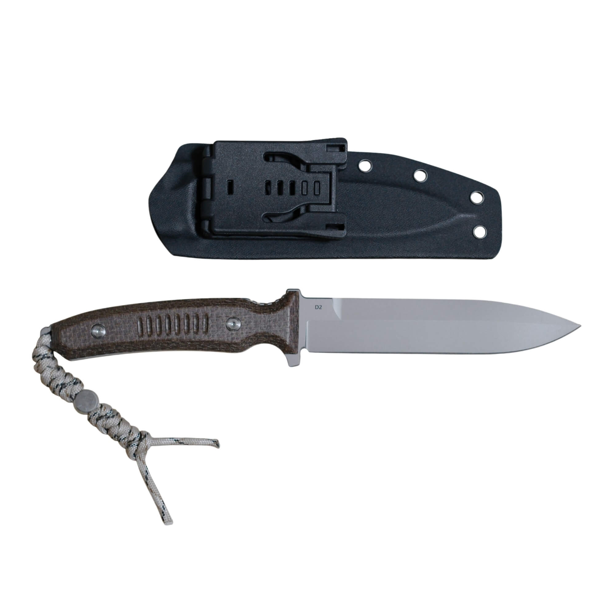 Combat Mk.I tactical knife, survival, hunting, camping, razor edge, D2 steel Scorpco - Image 5