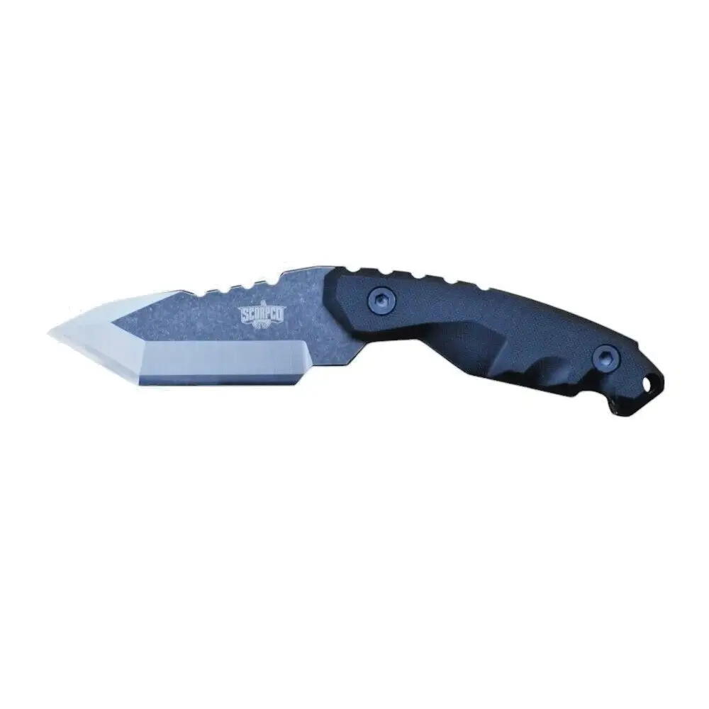 RAZOR SHARP Full Tang Heavy Duty Stainless Steel 5mm Thick Kydex Cover SCORPCO 2 - Image 2
