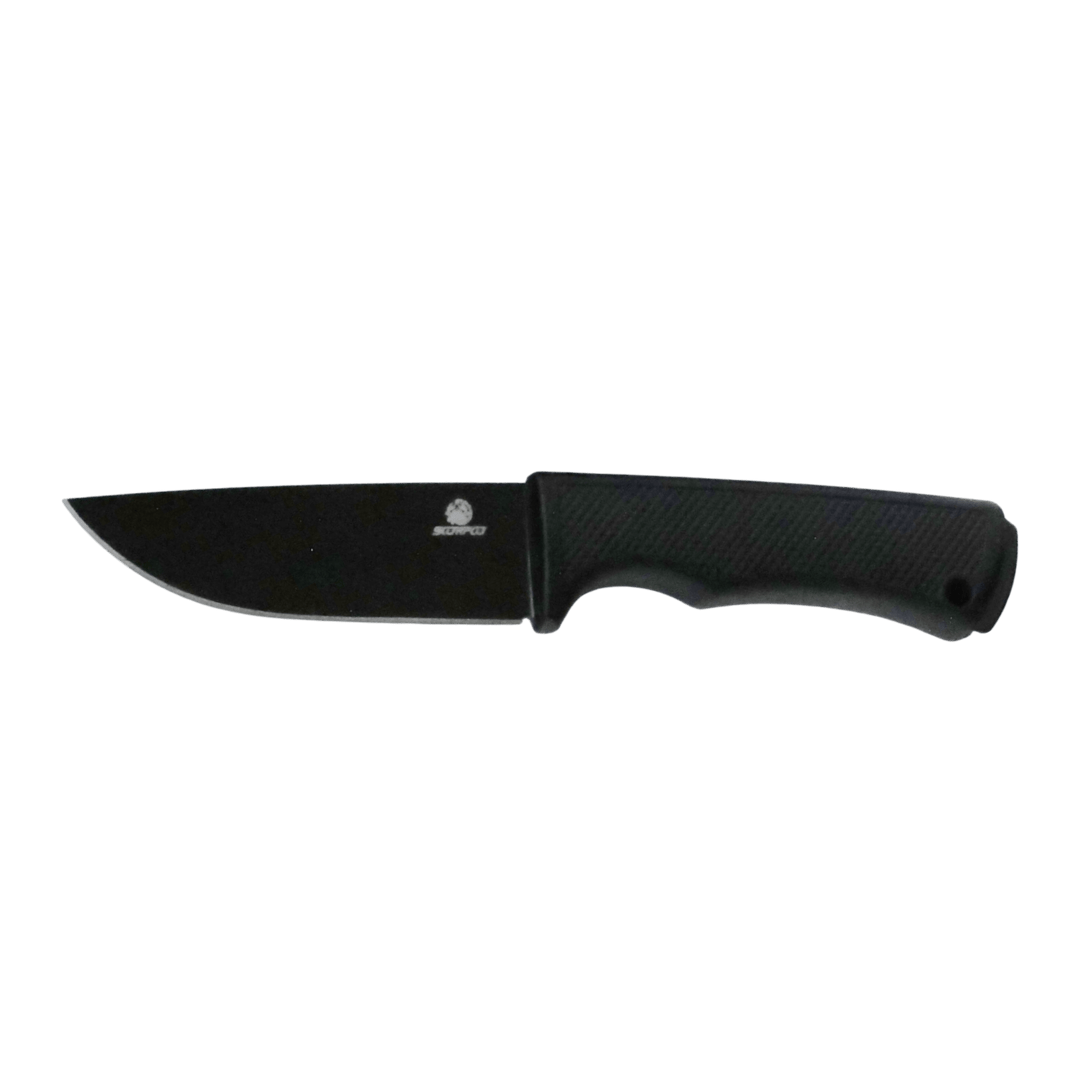 SCORPCO Bush Craft Knife Survival Hunting Camping Razor Sharp Edge 440C Steel Black - Image 3