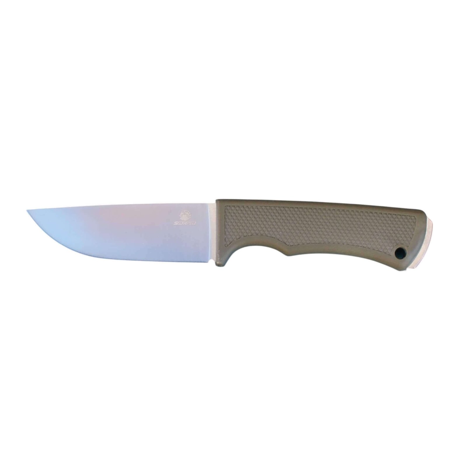 SCORPCO Bush Craft Knife Survival Hunting Camping Razor Sharp Edge 440C Steel Army Green - Image 3